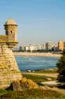 Fort of Sao Francisco Xavier or Castelo do Queijo on Douro River, Porto, Portugal. Art Print